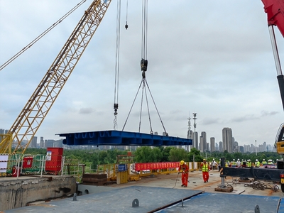 武漢長(zhǎng)豐橋提升改造工程全線貫通，市政建設(shè)再譜新篇